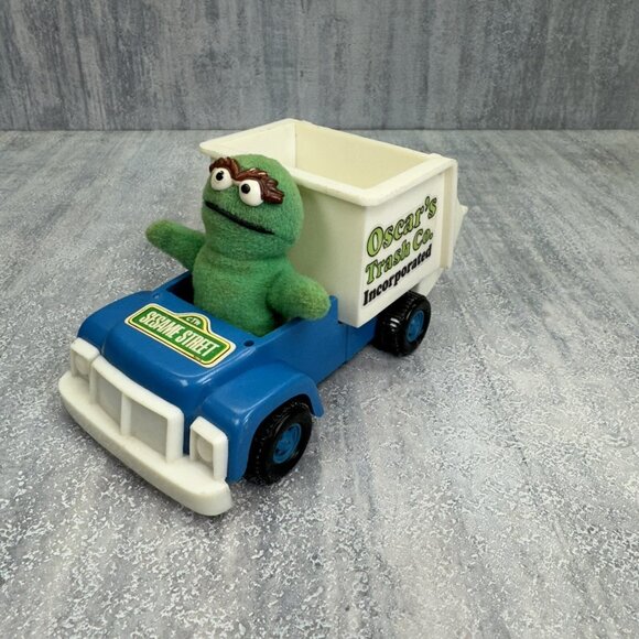 Knickerbockers People in the Neighborhood Vehicles Rag Doll 1976 Oscar Grouch - Picture 1 of 11